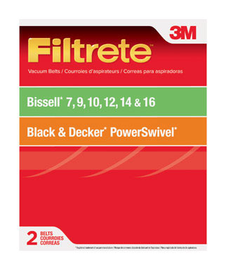 VAC BELT BISSEL B&D 2PK