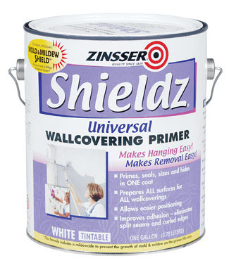 Zinsser Shieldz Universal White Wallcovering Primer 1 gal