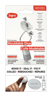 MOULDABLE GLUE WHT 3PK