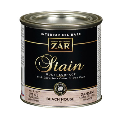 Zar 1/2PT Beach House Stain