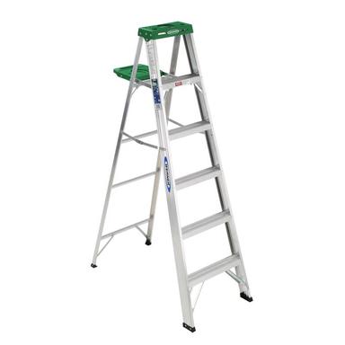 Step Ladder 6' Alum 225# Ii