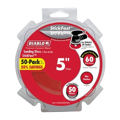 STICKFAST DISC 5"60G 50P