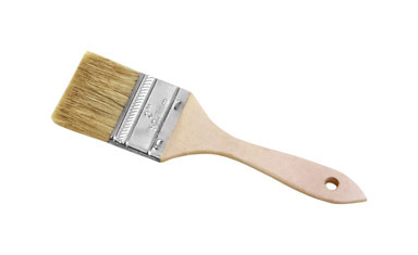 2" White Bristle Chip Brush