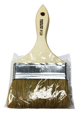 4" White Double Thick Chip Brush