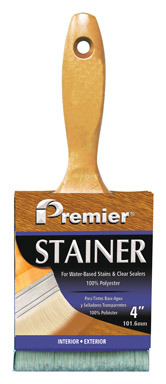 Stain Brush Poly 4"