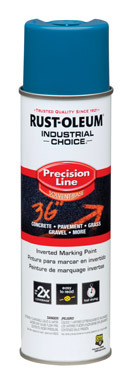 Rust-Oleum Industrial Choice Blue Inverted Marking Paint 17 oz