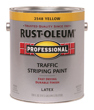 PAINT R-O YELLOW TRAFFIC LTX GAL