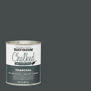 30oz Chalked Paint Charcoal