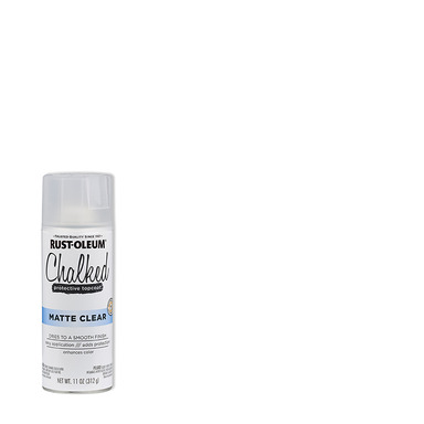 Rust-Oleum Chalked Matte Clear Spray Paint 12 oz