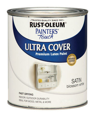 Rust-Oleum Painters Touch Ultra Cover Blossom White Ultra Cover Paint 1 qt