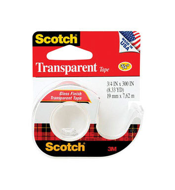 TRANSPARENT TAPE3/4X300"