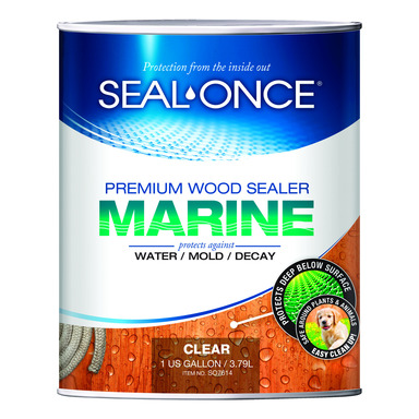 MARINE WOOD SEALR CLR GL