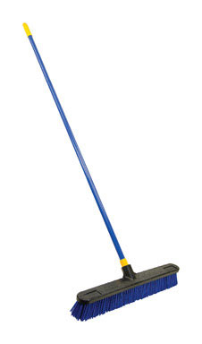 24" Stiff Poly Pushbroom