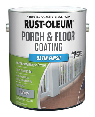 GAL Gray Satin Porch Finish