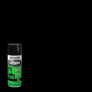 SPRAY PAINT LACQUER BLACK