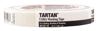 Masking Tape 3/4" Tartan 3m