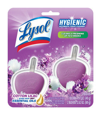 Toilet Bwl Cln Lilac 2pk