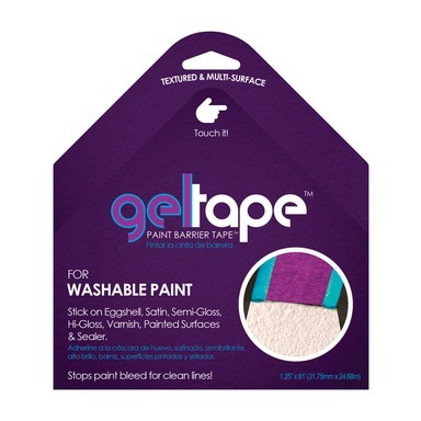 GEL TAPE WASHABLE PAINT