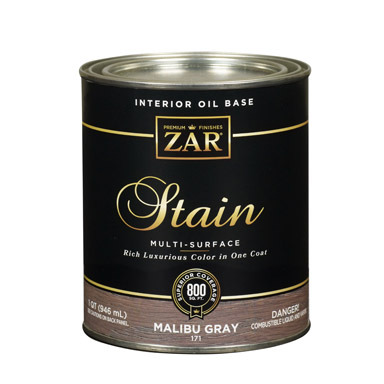 Zar QT Malibu Gray Wood Stain
