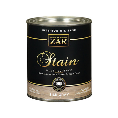 Zar QT Silk Gray Wood Stain