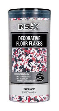 Decor Floor Flks Red10oz