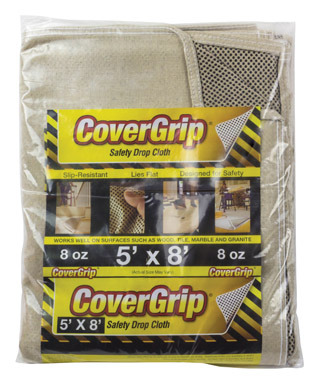 5' X 8' GRIP CANVAS DROP CLOTH