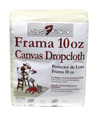 12 X 15 10OZ FRAMA DROPCLOTH RUR