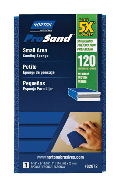 5X SMALL AREA SPONGE - 120 GRIT