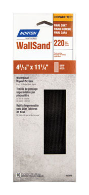 220 GRIT SAND SCREEN 10 PK