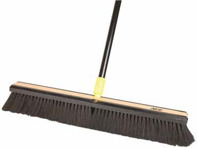 HORSEHAIR PUSHBROOM 24"