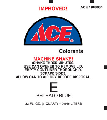 COLORANT "E" PHALO BLUE