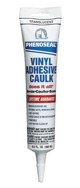 CAULK PHENOSEAL 6 OZ CLEAR