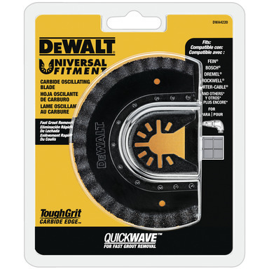 Oscillating Grout Removal Blade