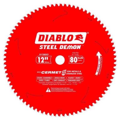 STL DMN SWBLD 12"X80T