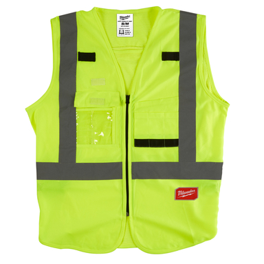 2XL/3XL Safety Vest Hi Vis Yello