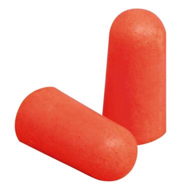 8PK Foam Earplugs Orange