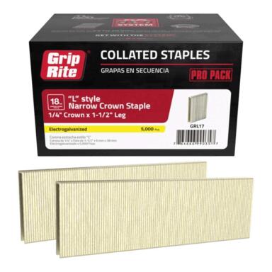 L-STPL 18GA 1/4X1-1/2"5M