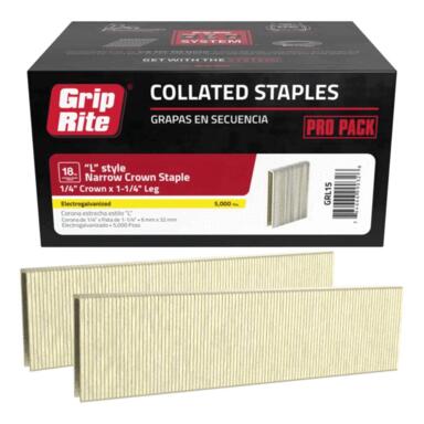 L-STPL 18GA 1/4X1-1/4"5M