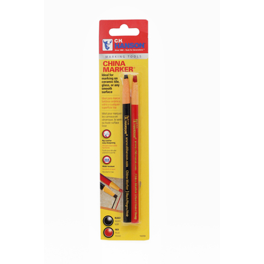 CHINA MARKER BLK/RED 2PC