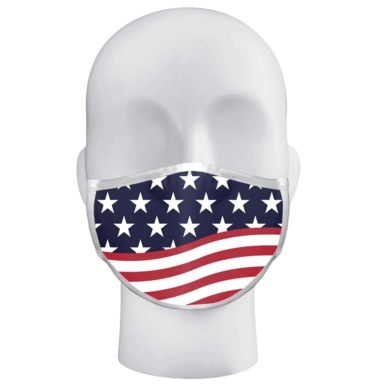 BADGER FACE MASK FLAG