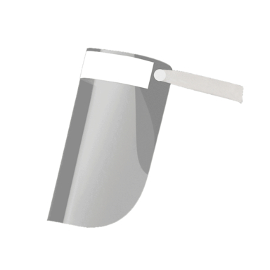 HATTERAS FACE SHIELD CLR