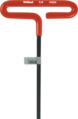 Hex Key 3/8" T-handle-6"