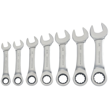 CM 7PC SAE Ratch Wrench Set