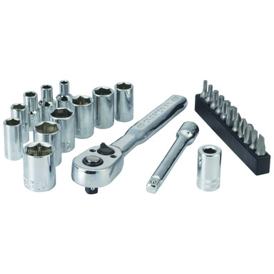 CM 24PC 1/4" Mechanic's Tool Set