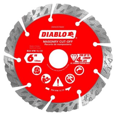 MASONRY DISC DMMD TR 6"
