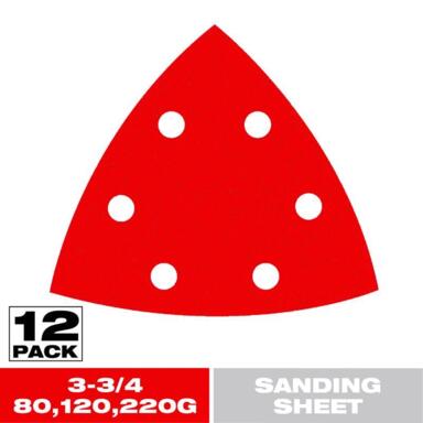 ASS GRT 3 3/4 TRIANGLE SAND 12PK