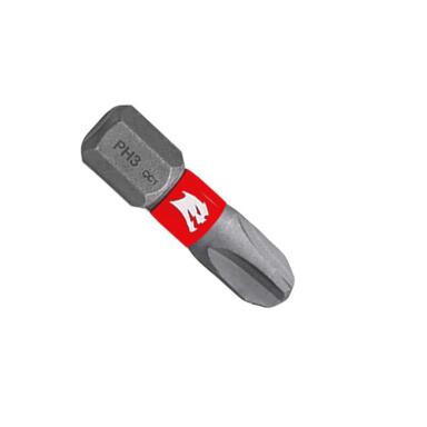 5PC 1" #3 PHILLIPS DRIVE BIT