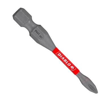 5PC 2" #1 PHILLIPS DRIVE BIT