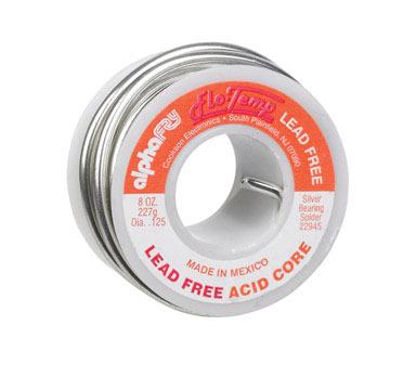 SOLDER FLO-TEMP 1/2#.125