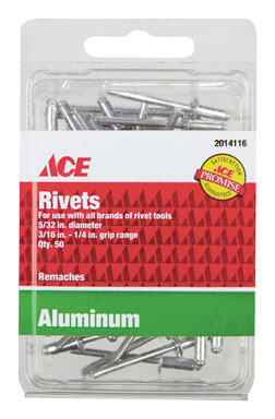 Remaches Ace 5/32" 50pk